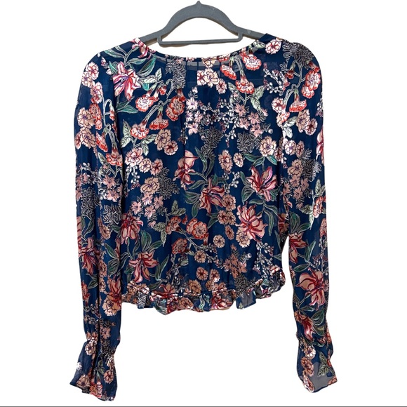 For Love and Lemons Floral Back Closure Blouse (XS) - Picture 2 of 16
